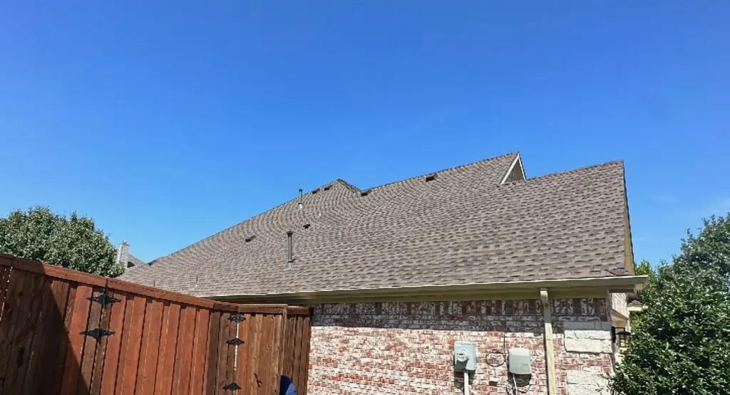 Completed roof replacement project in Berea